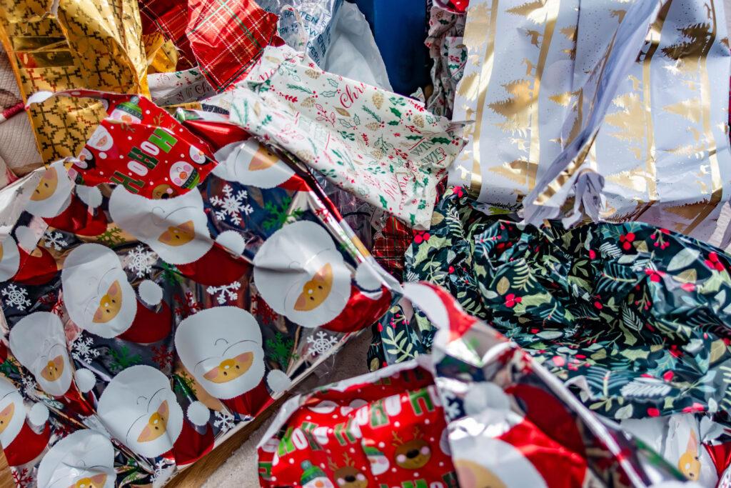 Christmas wrapping paper