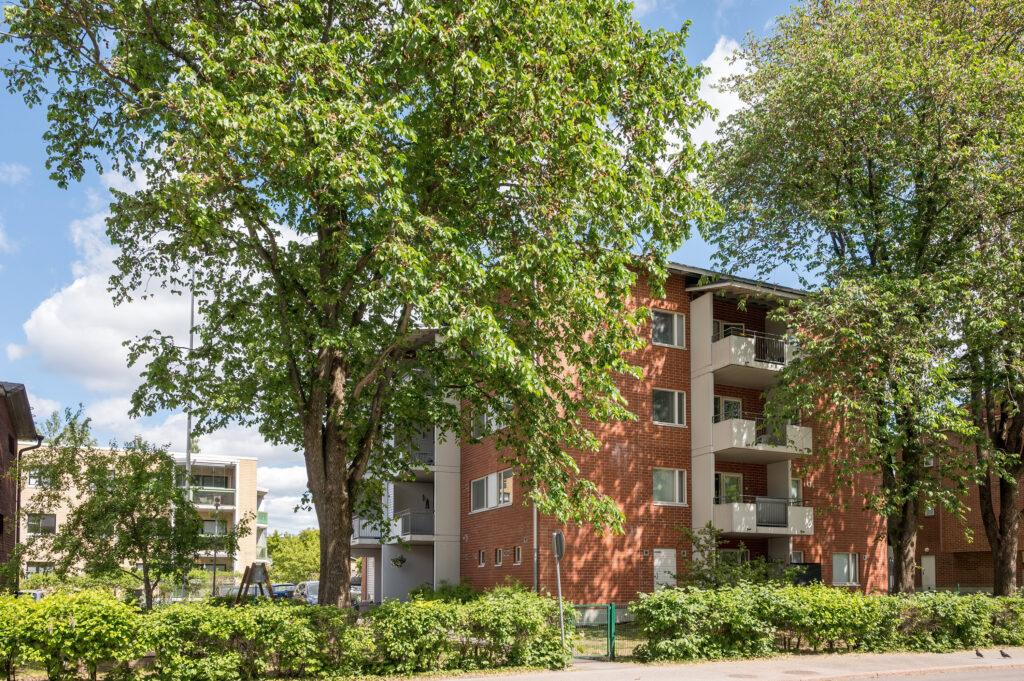Kuvassa on VAV:n vuokra-asunto Viertolassa Vantaalla osoitteessa Lauhatie 7