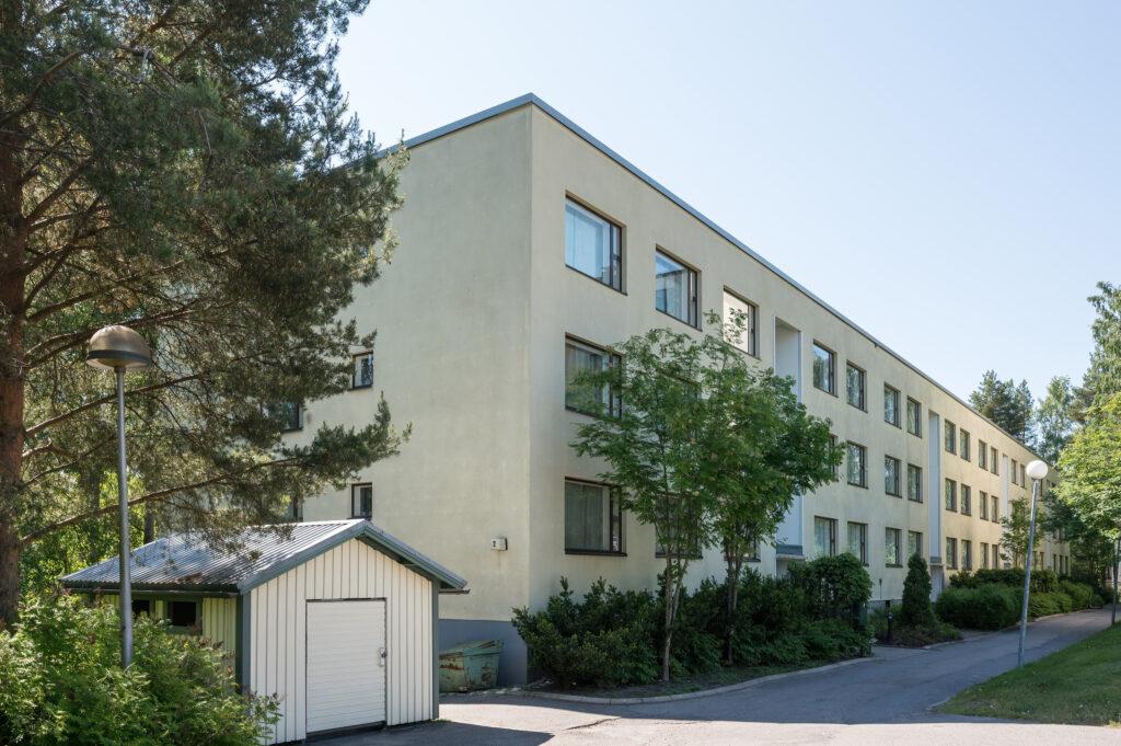 Kuvassa on VAV:n vuokra-asunto Vapaalassa osoitteessa Sahatie 2 