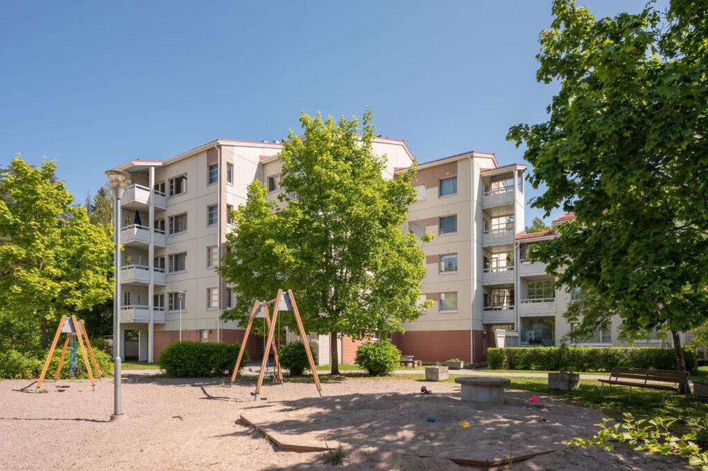 Kuvassa on VAV:n vuokra-asunto Vallinojassa osoitteessa Kirvisenkuja 1